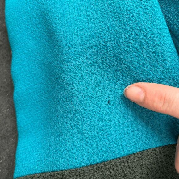 Dovima Paris High-End French Designer Colorblock Shift Dress, SZ 6-8 - Picture 10 of 12